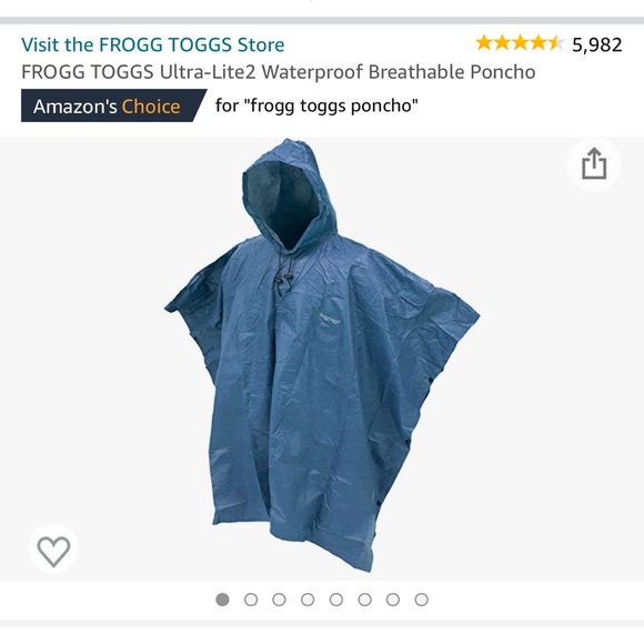 Other - Amazon Poncho brand-new